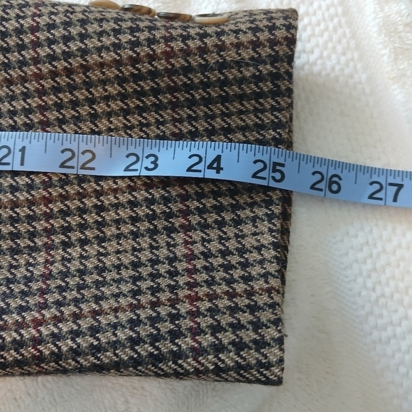 Pierre Cardin men's houndstooth wool blazer. Sz 44. - Picture 5 of 10